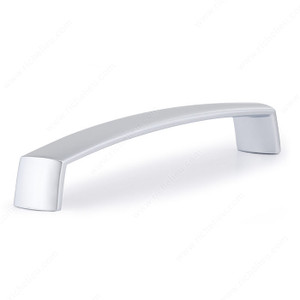 Contemporary Metal Pull - 871, Center to Center 160 mm, Finish Matte Chrome, Length - Overall Dimensions 167 mm Contemporary Metal Pull - 871, Center to Center 160 mm, Finish Matte Chrome, Length - Overall Dimensions 167 mm