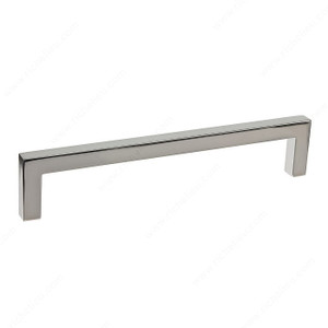 Contemporary Metal Pull - 873, Center to Center 160 mm, Finish Polished Nickel, Length - Overall Dimensions 170 mm Contemporary Metal Pull - 873, Center to Center 160 mm, Finish Polished Nickel, Length - Overall Dimensions 170 mm