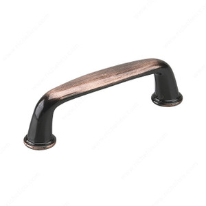Traditional Metal Pull - 877A, Center to Center 3 in, Finish Antique Copper, Projection - Overall Dimensions 27 mm PRO-PACK 3 Traditional Metal Pull - 877A, Center to Center 3 in, Finish Antique Copper, Projection - Overall Dimensions 27 mm PRO-PACK 3