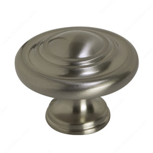 Traditional Metal Knob - 880B, Finish Brushed Nickel PRO-PACK 2 Traditional Metal Knob - 880B, Finish Brushed Nickel PRO-PACK 2