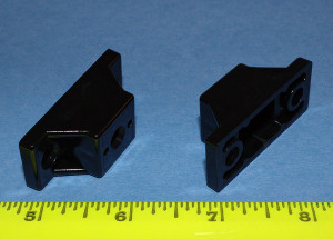 Drawer Slide Spacer 11/16", Black, Pkg of 1000