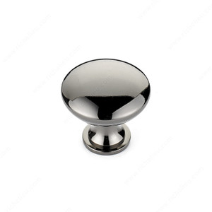 Contemporary Metal Knob - 9041, Finish Black Nickel, Screw/Nail 8/32 (Included) PRO-PACK 5 Contemporary Metal Knob - 9041, Finish Black Nickel, Screw/Nail 8/32 (Included) PRO-PACK 5