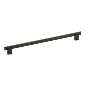 Contemporary Metal and Aluminum Pull - 905, Center to Center 320 mm, Finish Matte Black, Length - Overall Dimensions 352 mm Contemporary Metal and Aluminum Pull - 905, Center to Center 320 mm, Finish Matte Black, Length - Overall Dimensions 352 mm