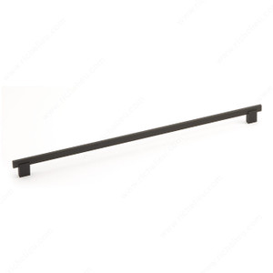Contemporary Metal and Aluminum Pull - 905, Center to Center 480 mm, Finish Matte Black, Length - Overall Dimensions 512 mm Contemporary Metal and Aluminum Pull - 905, Center to Center 480 mm, Finish Matte Black, Length - Overall Dimensions 512 mm