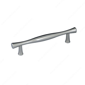 Traditional Metal Pull - 9161, Finish Polished Nickel PRO-PACK 3