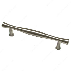 Traditional Metal Pull - 9161, Finish Brushed Nickel PRO-PACK 3 Traditional Metal Pull - 9161, Finish Brushed Nickel PRO-PACK 3