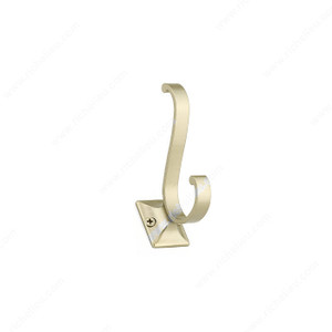Transitional metal Hook - 924, Finish Matte Nickel, Our Divisions Richelieu Transitional metal Hook - 924, Finish Matte Nickel, Our Divisions Richelieu