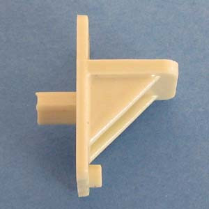 Shelf Support 1/4" - 5mm peg, Almond, Pkg of 1000