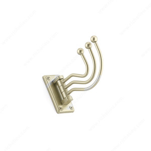 Utility Swivel Hook - 978, Finish Matte Nickel, Our Divisions Richelieu