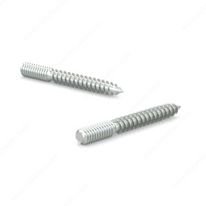 Dowel with Both Sides Threaded, Machine/Wood, Screw Size 8 PRO-PACK 5 Dowel with Both Sides Threaded, Machine/Wood, Screw Size 8 PRO-PACK 5
