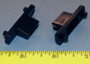 Drawer File Folder Hanger Clip Black, Pkg of 10