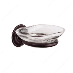 Soap Dish - Champagne Series, Finish Satin Black Soap Dish - Champagne Series, Finish Satin Black