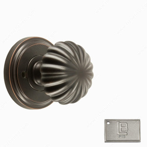 Rosette Privacy Set, Knob K5, 2.75 - California, Finish PVD Brushed Nickel Rosette Privacy Set, Knob K5, 2.75 - California, Finish PVD Brushed Nickel
