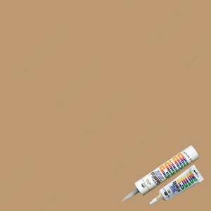 Acrylic Latex Caulk ColorFlex, with silicone, Color Golden Ash
