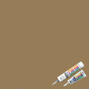 Acrylic Latex Caulk ColorFlex - 4 oz tube, with silicone, Color Chocolate Acrylic Latex Caulk ColorFlex - 4 oz tube, with silicone, Color Chocolate