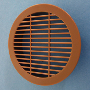 Round Vent Grill Tan 3", Bag of 1