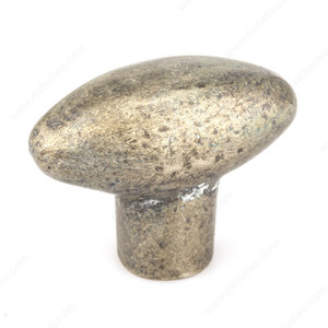 Traditional Bronze Knob - C1, Finish Pewter Bronze Traditional Bronze Knob - C1, Finish Pewter Bronze