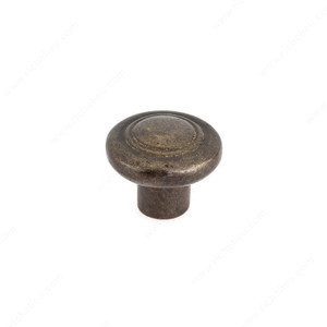 Traditional Bronze Knob - C3, Finish Copper Bronze Traditional Bronze Knob - C3, Finish Copper Bronze