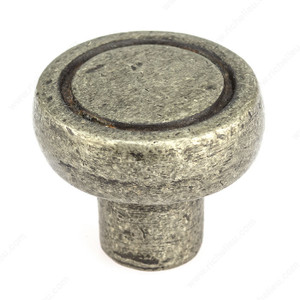 Traditional Bronze Knob - C4, Finish Pewter Bronze Traditional Bronze Knob - C4, Finish Pewter Bronze