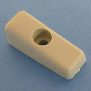 Drawer Bumper Almond 1/2", Pkg of 100