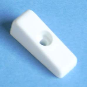 Drawer Bumper White 1/2", Pkg of 100