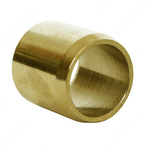 Metal Shelf Pin Sleeve - 1/4'', For Series 128, Finish Brass Metal Shelf Pin Sleeve - 1/4'', For Series 128, Finish Brass