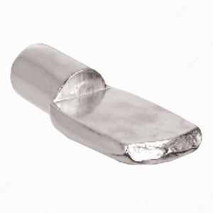 Metal Shelf Pin - Length: 10 mm, Finish Nickel PRO-PACK 3 Metal Shelf Pin - Length: 10 mm, Finish Nickel PRO-PACK 3