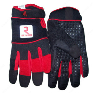 Synthetic Leather Handling Gloves, Anti- slip palm, Size Large Synthetic Leather Handling Gloves, Anti- slip palm, Size Large