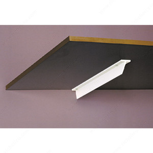 Heavy-Duty Flush Mount Bracket, Projection - Overall Dimensions 18 in, Color/Finish Mill Finish, Shelf Thickness 1/4 in, "T-Bar" Dimension 2" x 2" Heavy-Duty Flush Mount Bracket, Projection - Overall Dimensions 18 in, Color/Finish Mill Finish, Shelf Thickness 1/4 in, "T-Bar" Dimension 2" x 2"