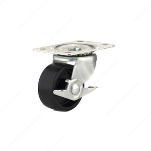 Industrial Black General Duty Polypropylene Caster, Non- marking rubber tread, Load Capacity Per Caster Max. 80 kg, Wheel Diameter 63 mm, Total Height 82 mm, Tread Width 32 mm PRO-PACK 2 Industrial Black General Duty Polypropylene Caster, Non- marking rubber tread, Load Capacity Per Caster Max. 80 kg, Wheel Diameter 63 mm, Total Height 82 mm, Tread Width 32 mm PRO-PACK 2