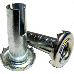 Caster Sockets, Outside Diameter 9.5 mm, Inside Diameter 8 mm, Finish Metal PRO-PACK 5 Caster Sockets, Outside Diameter 9.5 mm, Inside Diameter 8 mm, Finish Metal PRO-PACK 5