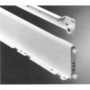 Zargen Drawer Slide, Slide Length 15 3/4 in, Slide Height 3 1/4 in Zargen Drawer Slide, Slide Length 15 3/4 in, Slide Height 3 1/4 in