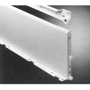 Zargen Drawer Slide, Slide Length 21 5/8 in, Slide Height 6 in Zargen Drawer Slide, Slide Length 21 5/8 in, Slide Height 6 in