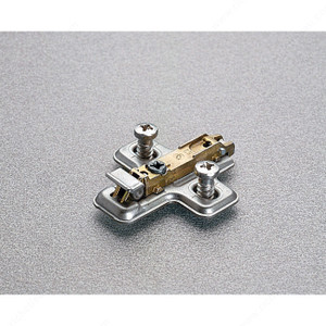 DOMI Automatic Mounting Plate, Mounting Pre-Mounted Euro Screws, Thickness 12 mm PRO-PACK 5