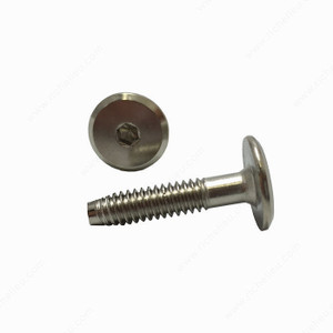 Assembly bolt JCB-B, Bolt Diameter/Size 1/4, Length 50 mm, Finish Nickel PRO-PACK 10 Assembly bolt JCB-B, Bolt Diameter/Size 1/4, Length 50 mm, Finish Nickel PRO-PACK 10