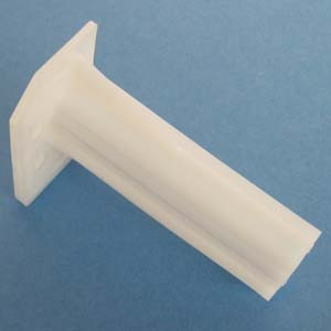 Fixed Self Closing Rear Socket Left 7/8" X 3/8" X 3", Pkg of 50