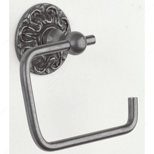 Bath Tissue Holder - Louis XV Series, Height 5 3/8 in, Finish Satin Steel, Projection - Overall Dimensions 2 3/8 in, Width - Overall Dimensions 5 1/2 in Bath Tissue Holder - Louis XV Series, Height 5 3/8 in, Finish Satin Steel, Projection - Overall Dimensions 2 3/8 in, Width - Overall Dimensions 5 1/2 in