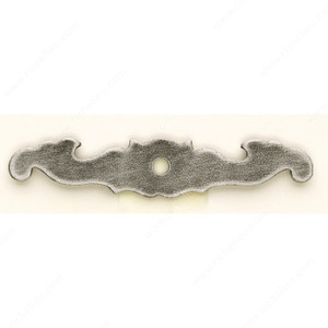 Cabinet Escutcheon LC0978, Finish Satin Steel Cabinet Escutcheon LC0978, Finish Satin Steel