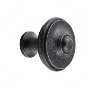Knob LC1060 Series, Finish Satin Steel, Diameter - Overall Dimensions 1 3/8 in, Projection - Overall Dimensions 1 3/8 in Knob LC1060 Series, Finish Satin Steel, Diameter - Overall Dimensions 1 3/8 in, Projection - Overall Dimensions 1 3/8 in