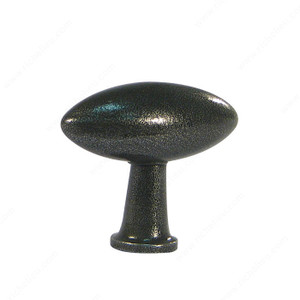 Traditional Brass Knob - LC10, Finish Satin Steel Traditional Brass Knob - LC10, Finish Satin Steel