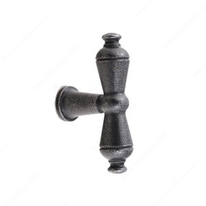 Knob LC1121, Finish Satin Black Knob LC1121, Finish Satin Black