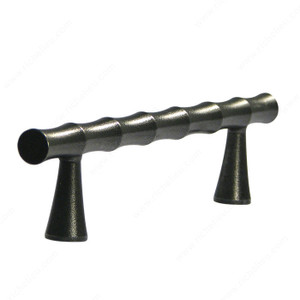 Traditional Forged Iron Pull - LC15, Finish Matte Steel, Material Forged Iron Traditional Forged Iron Pull - LC15, Finish Matte Steel, Material Forged Iron