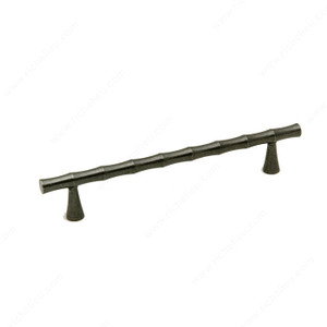 Traditional Forged Iron Pull - LC15, Type Appliance Models, Finish Satin Steel, Material Forged Iron