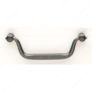 Bail Pull LC1558, Finish Satin Steel Bail Pull LC1558, Finish Satin Steel
