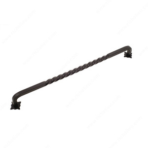 Cabinet Pull LC1560 Series, Finish Matte Bronze, Center to Center 12 in Cabinet Pull LC1560 Series, Finish Matte Bronze, Center to Center 12 in