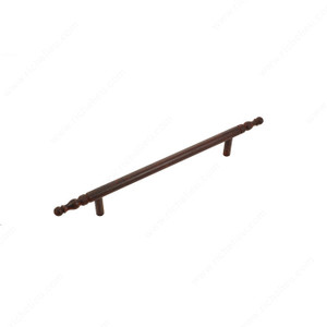 LC2130 Series Pull, Finish Rust, Center to Center 6 in, Length - Overall Dimensions 9.5 in LC2130 Series Pull, Finish Rust, Center to Center 6 in, Length - Overall Dimensions 9.5 in
