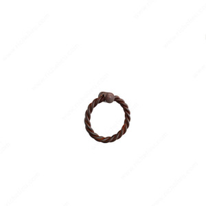 Ring Pull LC5142/5143, Finish Rust, Diameter - Overall Dimensions 2 in, Length - Overall Dimensions 2 1/8 in Ring Pull LC5142/5143, Finish Rust, Diameter - Overall Dimensions 2 in, Length - Overall Dimensions 2 1/8 in