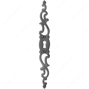 Key Escutcheon LC7281, Finish Rust, Type Vertical Key Escutcheon LC7281, Finish Rust, Type Vertical