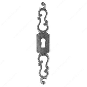 Key Escutcheon LC7286, Finish Satin Black, Type Vertical Key Escutcheon LC7286, Finish Satin Black, Type Vertical