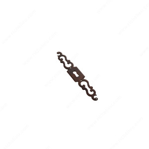 Key Escutcheon LC7286, Finish Rust, Type Vertical Key Escutcheon LC7286, Finish Rust, Type Vertical